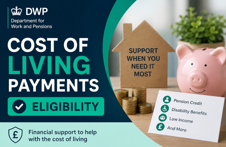 DWP Cost of Living Payments Eligibility