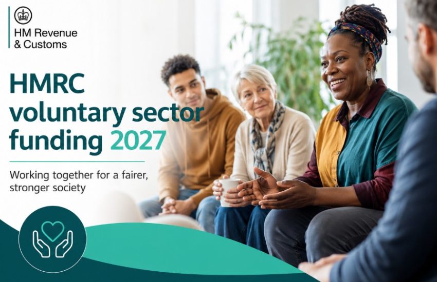 HMRC voluntary sector funding 2027