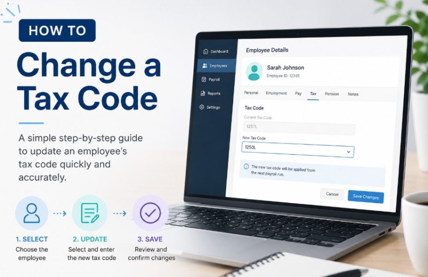 How to Change a Tax Code?