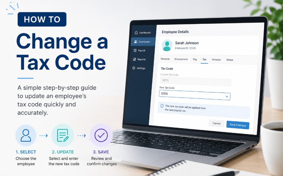 How to Change a Tax Code?