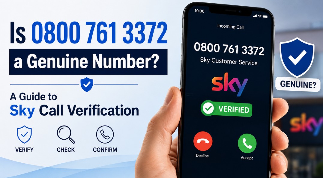 Is 0800 761 3372 a Genuine Number?
