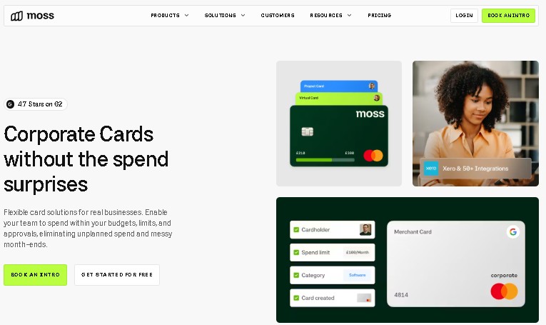 Moss Business Credit Card