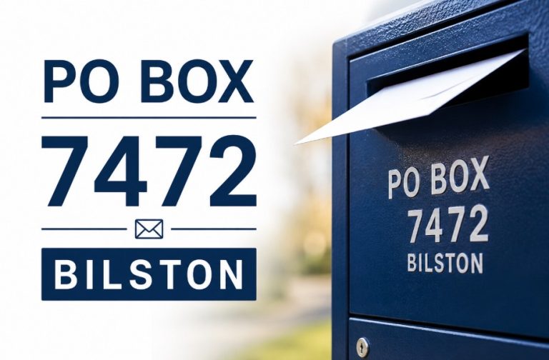 PO Box 7472 Bilston: Who Sent This Mysterious Blue Envelope?