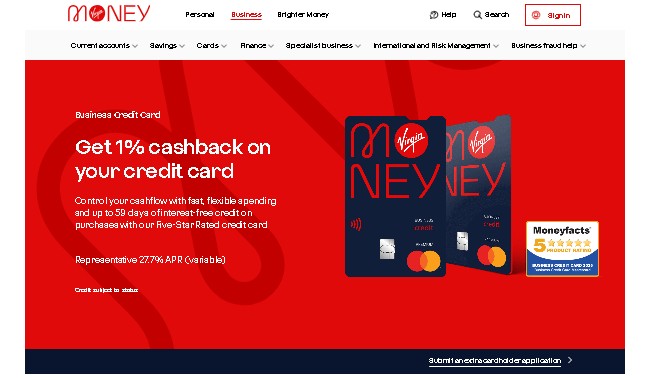 Virgin Money Business Credit Card