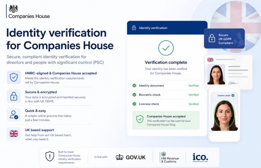 Companies House identity verification