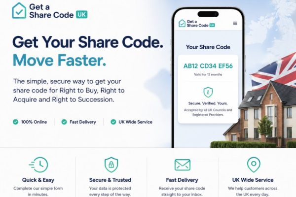 Get a Share Code UK