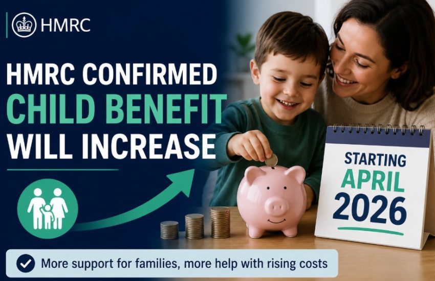 HMRC Confirmed Child Benefit Will Increase Starting April 2026