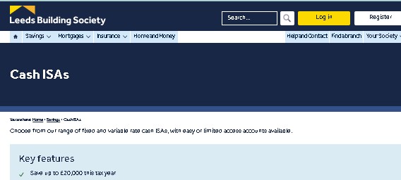 Leeds Building Society ISA Rates
