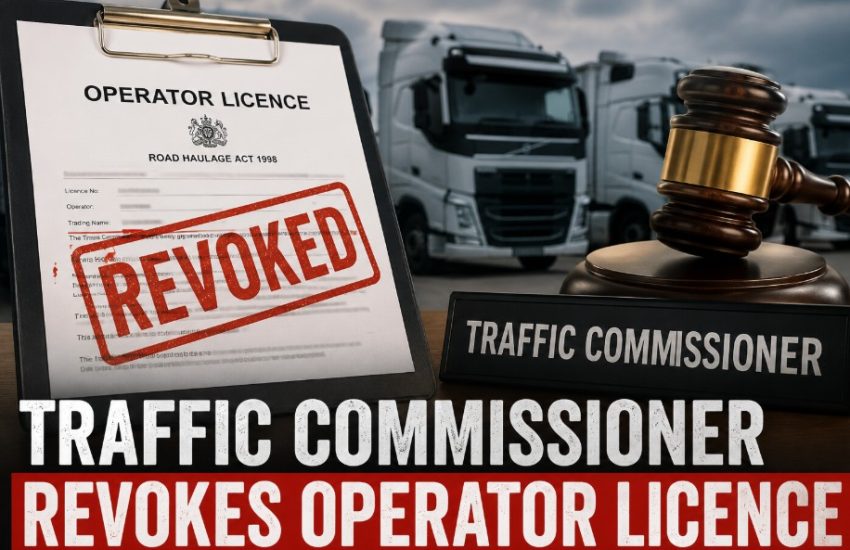 Traffic Commissioner Revokes Operator Licence