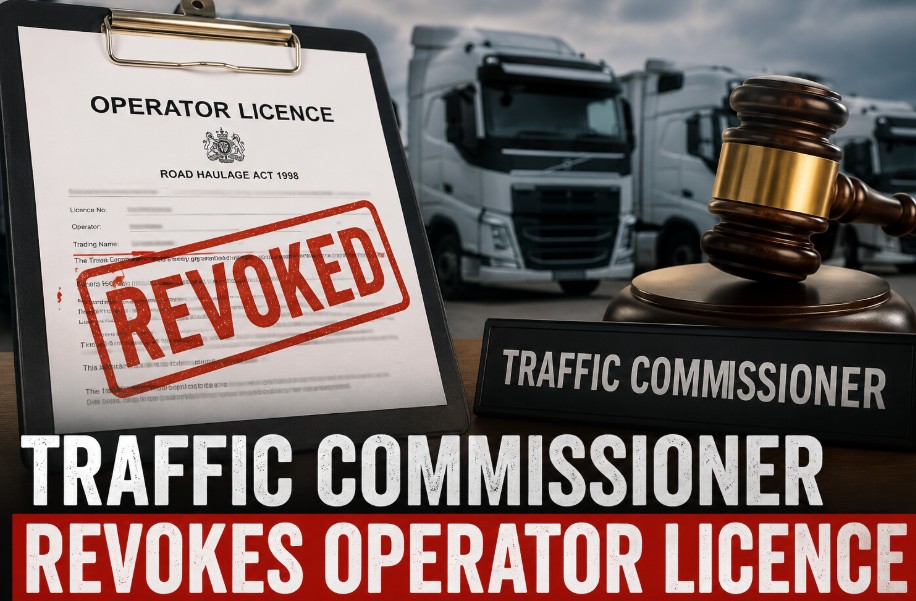 Traffic Commissioner Revokes Operator Licence