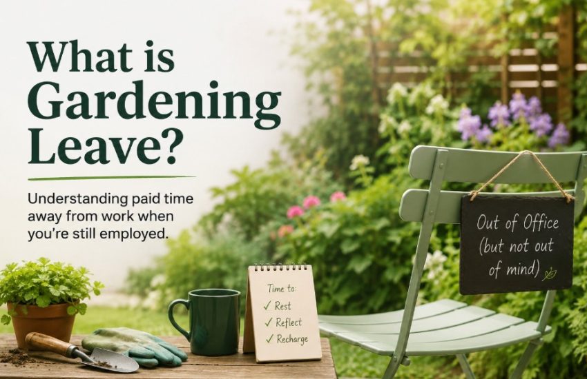 What is gardening leave