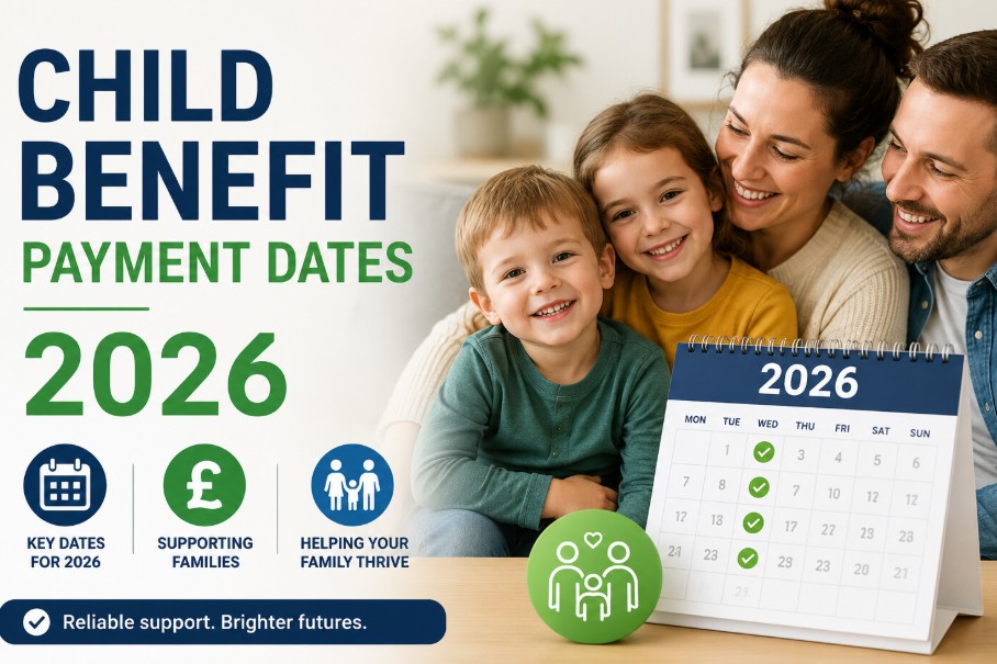 child benefit payment dates 2026