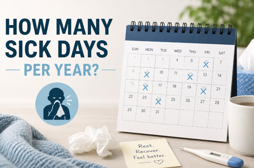 how many sick days per year