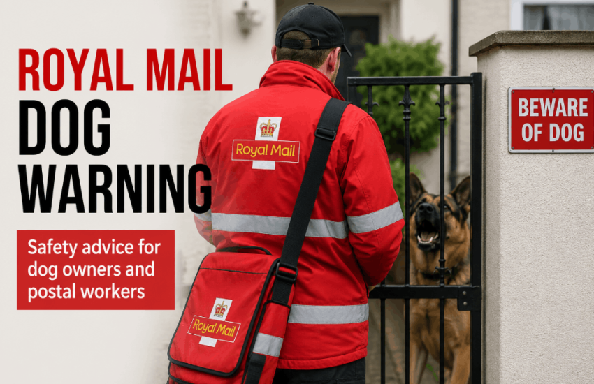 royal mail dog warning