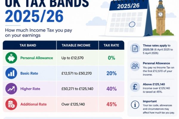 Tax Bands 2025/26