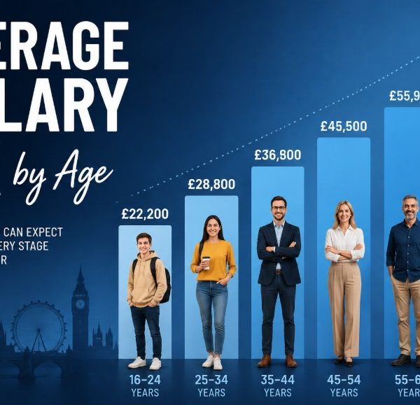 Average Salary UK by Age
