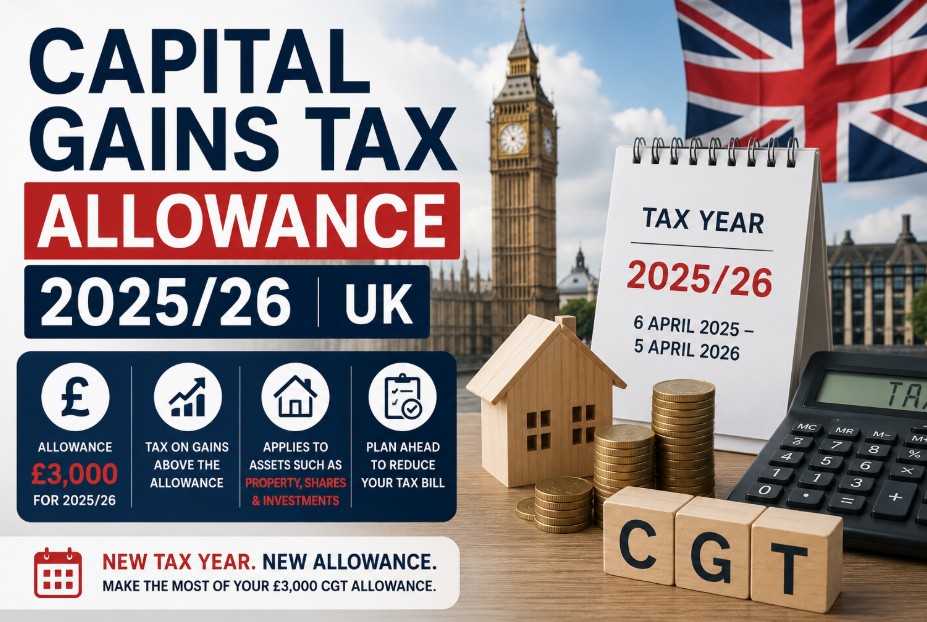 Capital Gains Tax Allowance 2025 26