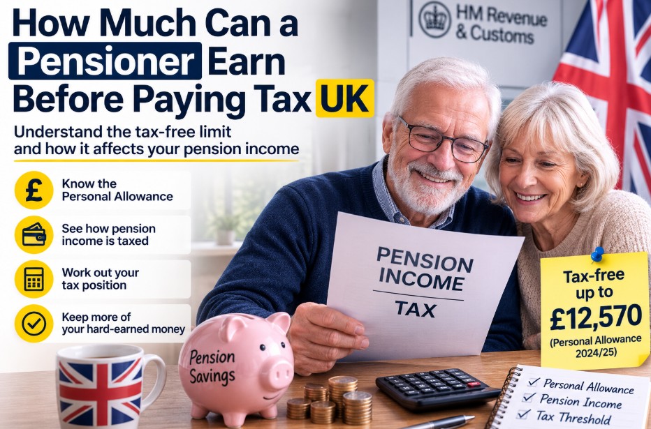 How Much Can a Pensioner Earn Before Paying Tax UK?