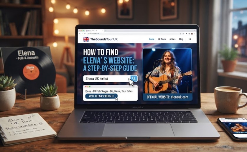 How to Find Elenas Website on TheSoundsTour