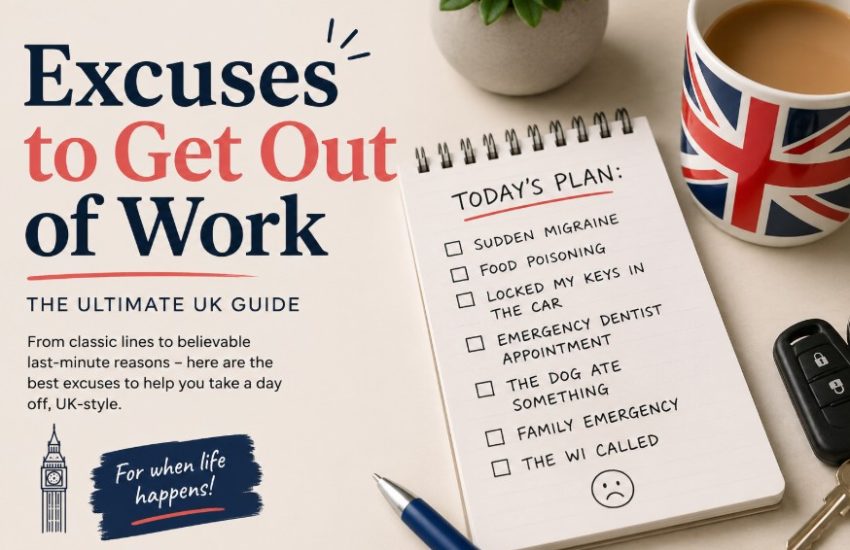 excuses to get out of work