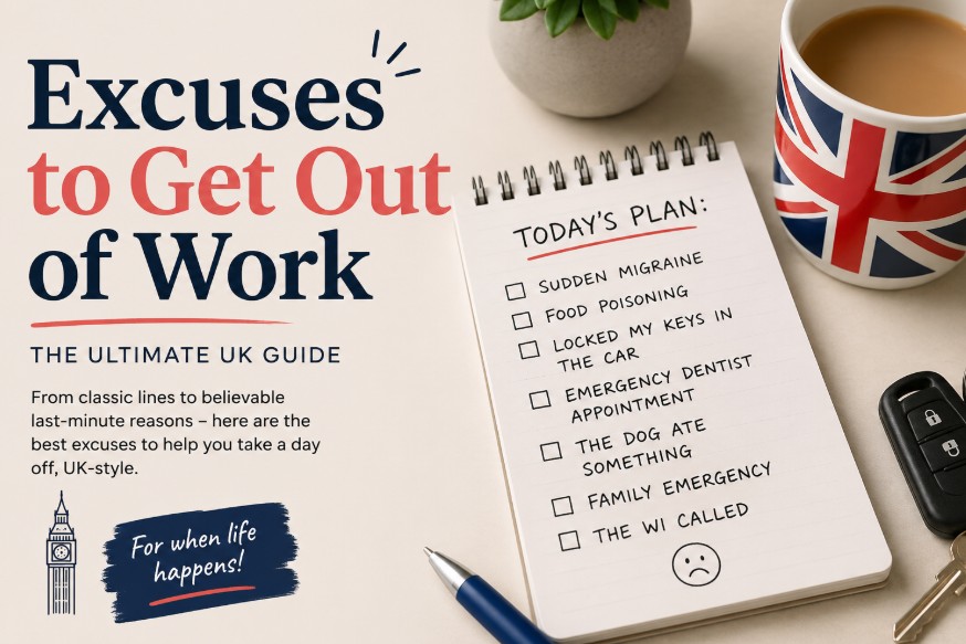 excuses to get out of work