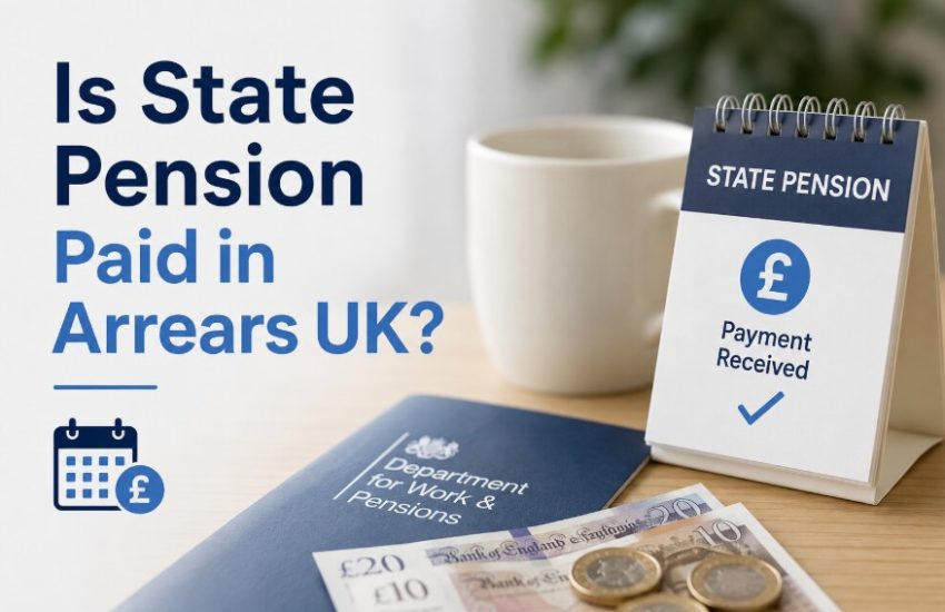 is state pension paid in arrears