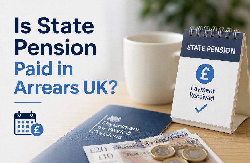 is state pension paid in arrears