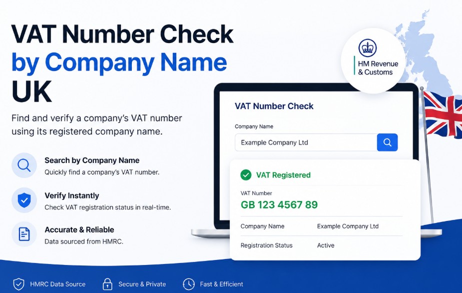 vat number check by company name