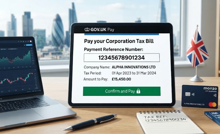 Corporation Tax Payment Reference