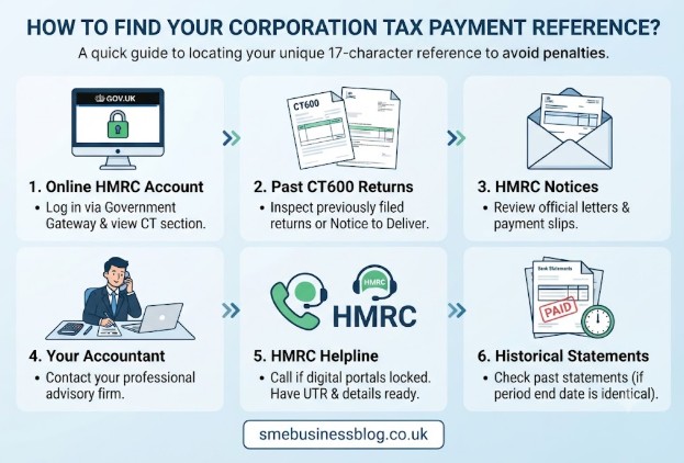 How to Find Your Corporation Tax Payment Reference