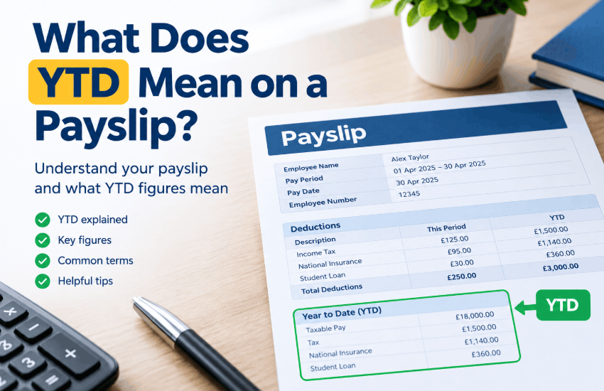 what does ytd mean on a payslip